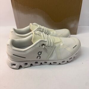 On Running Cream Athletic Shoes